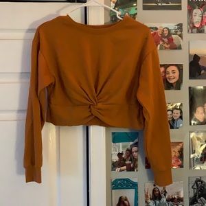 Forever 21 cropped sweatshirt